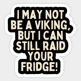 Hungry Viking Sticker